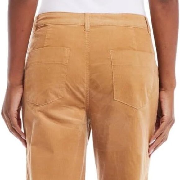 NWT Tan Corduroy Wide Leg Pants by Weatherproof Vintage - Picture 5 of 6